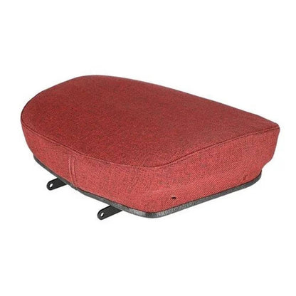 Bethesda Industrial Seat Cushion - Fabric Red With Brackets fits White 2-85 2-105 2-135 2-155 2-155