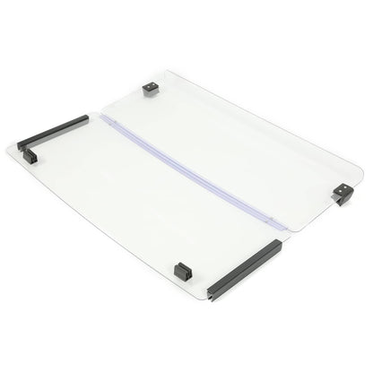 Bethesda Industrial Golf Cart Folding Clear Windshield For EZGO Marathon 1986-1994.5