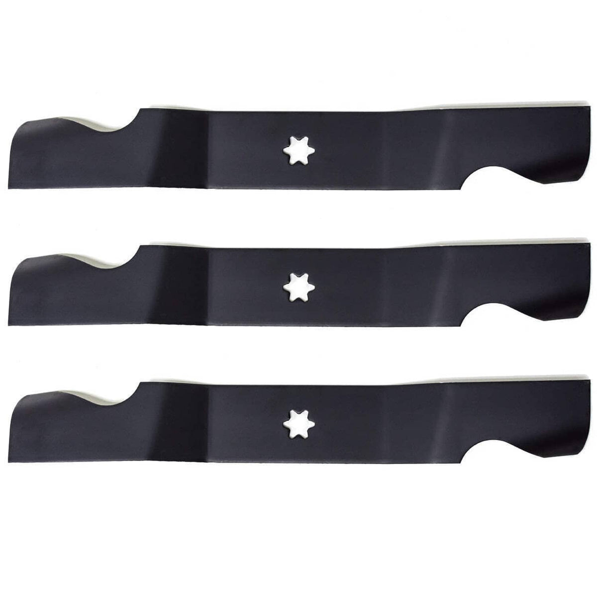 Bethesda Industrial 3PK Heavy Duty Blades for Cub Cadet 50" i1050 LT1050 LGT1050 LGTX1050 942-04053C