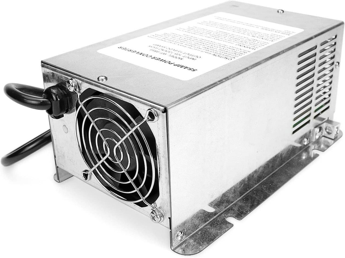 Bethesda Industrial WF-9855 RV Converter 55 Amp Deck Power Converter Charger RV Trailer Camper 12V
