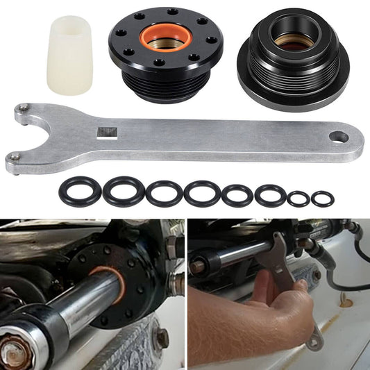 Bethesda Industrial HS5157 Front Mount Hydraulic Steering Cylinder Seal Kit for Seastar With Wrench