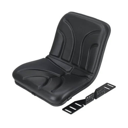 Bethesda Industrial Dishpan Seat Narrow Flip Style Vinyl Black fits International