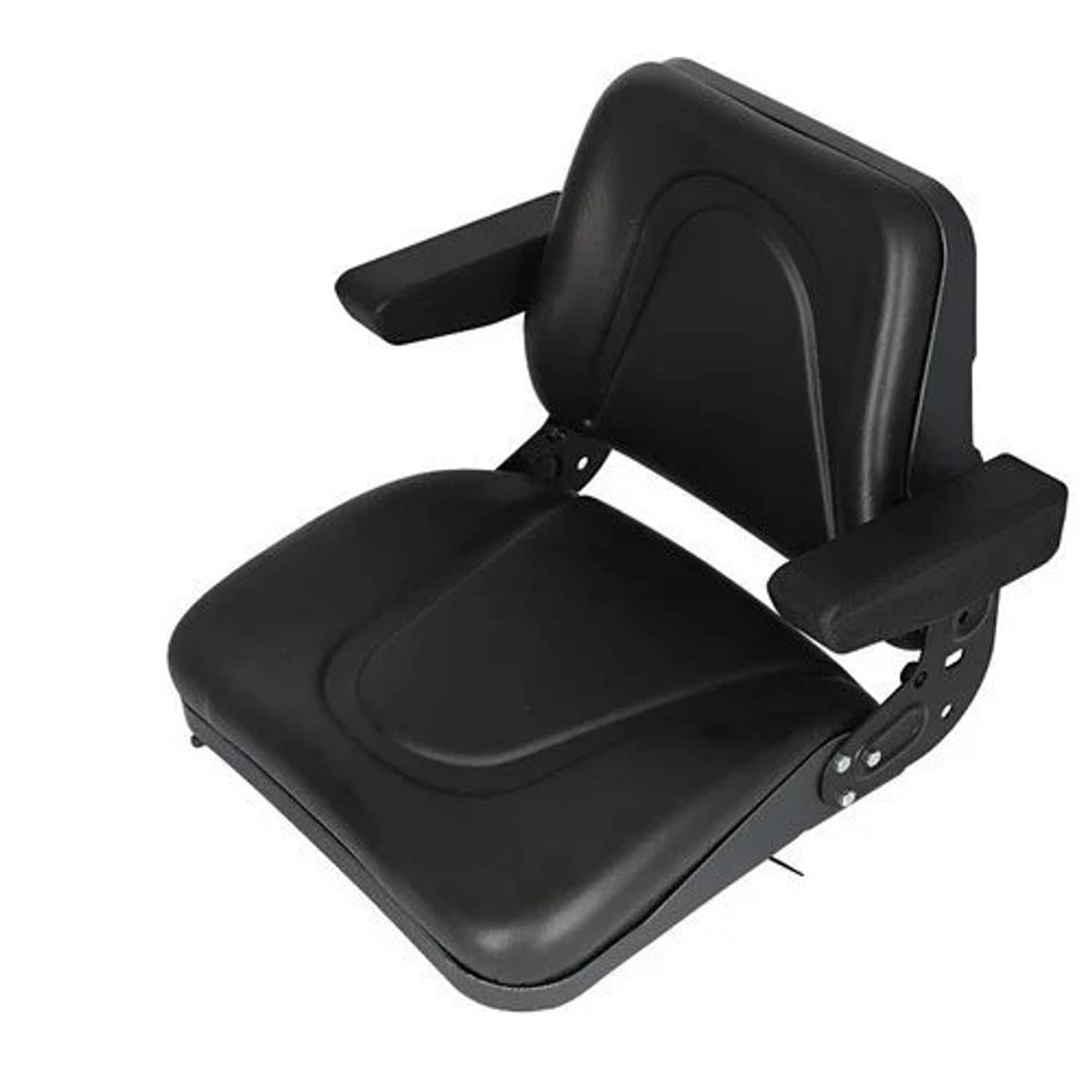 Bethesda Industrial Seat Assembly Universal Vinyl Black