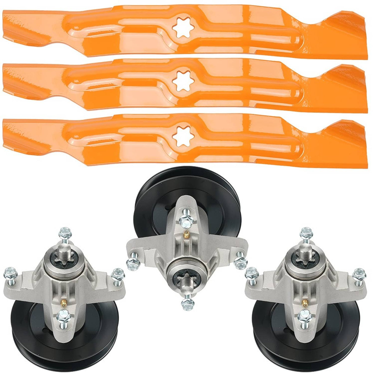 Bethesda Industrial Spindle Blade Rebuild Kit fits for MTD Cub Cadet RZT 50" RZT50" Deck 942-04053