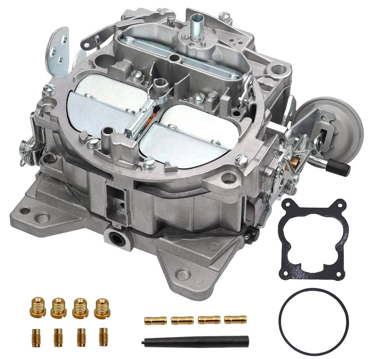 Bethesda Industrial 4 Barrel 4MV Rochester Quadrajet Carburetor For Chevy 327 350 427 454 750 CFM