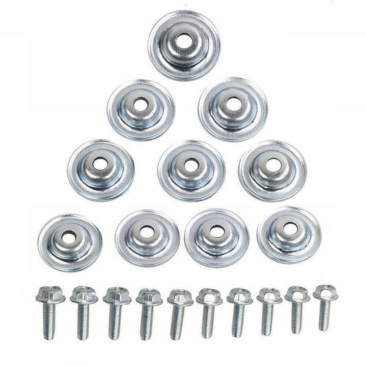 Bethesda Industrial 20Pcs/Set UTV Skid Plate Washer Bolt Fits All Polaris General Ranger RS1 RZR New