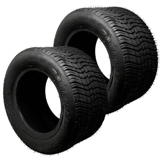 Bethesda Industrial (2) Genuine OEM Carlisle 5191461 Tire 205/50-10 Tour Max Tubeless 2PLY B Range