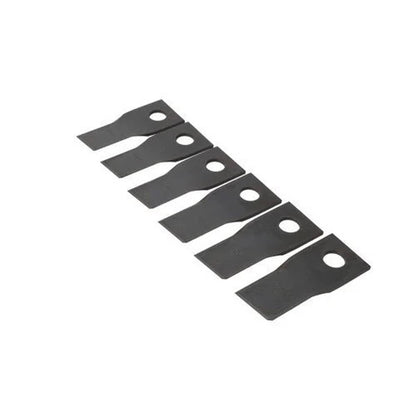 Bethesda Industrial Disc Mower Knives Knife Width 1.850" Opposite Bevel 11° Twist Clockwise Rotation