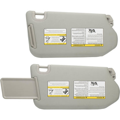 Bethesda Industrial New Left Driver Gray Sun Visor w/ Lamp 96401-9PB0A for 2013-18 Nissan Pathfinder