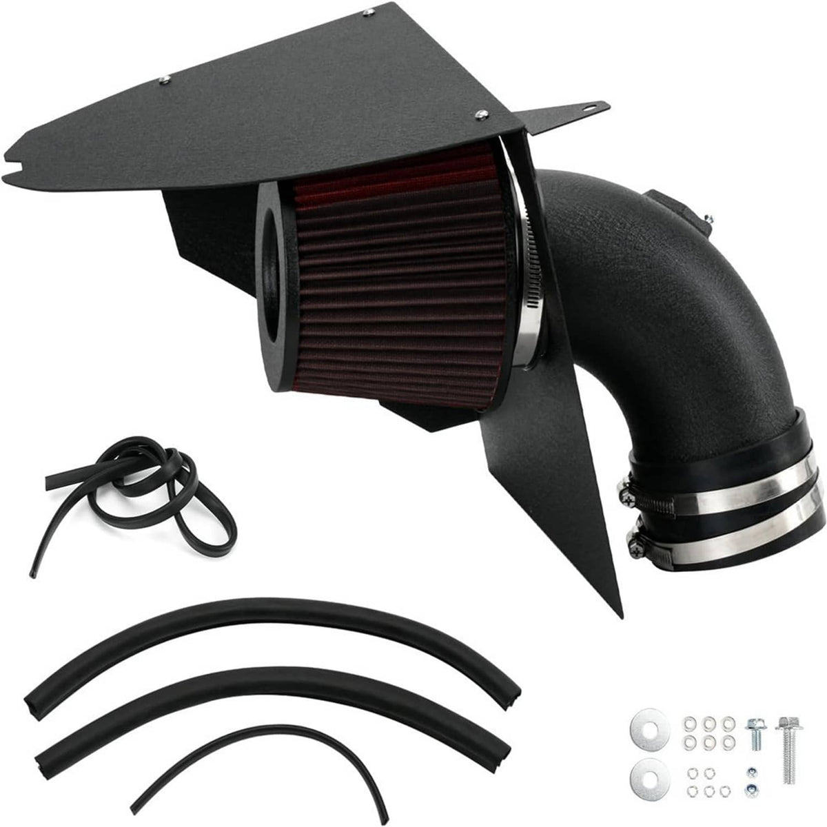 Bethesda Industrial 4" Cold Air Intake System Kit w/Black Filter For 2019+ BMW M340i G20 G21 B58 3.0