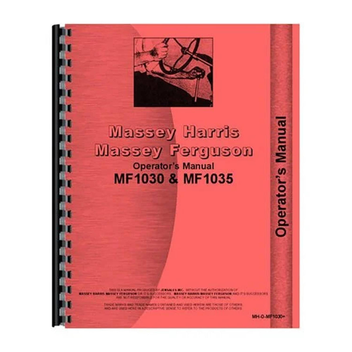 Bethesda Industrial Operator's Manual fits Massey Ferguson 1030 1035