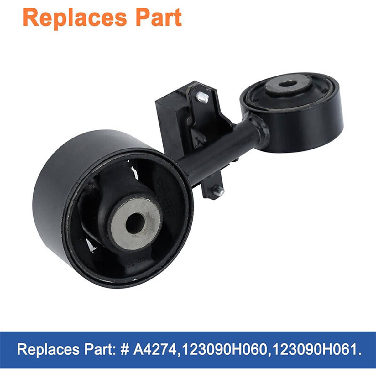 Bethesda Industrial Front Engine Torque Strut Mount For 2007-2011 Camry 2.4L A4274 1041903 Black New