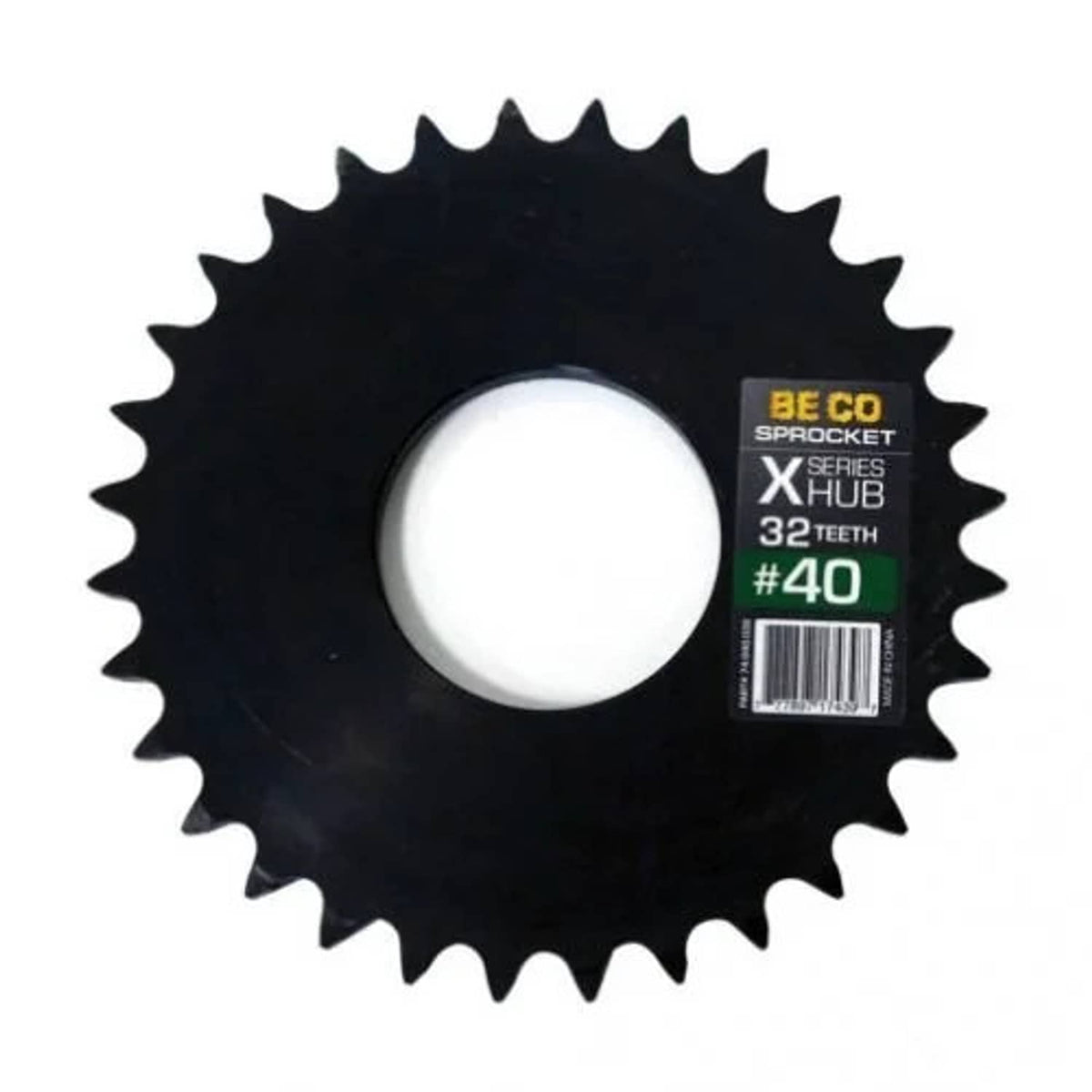 Bethesda Industrial Weld-On Sprocket #40 Chain 32 Tooth X-Series Hub