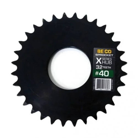 Bethesda Industrial Weld-On Sprocket #40 Chain 32 Tooth X-Series Hub
