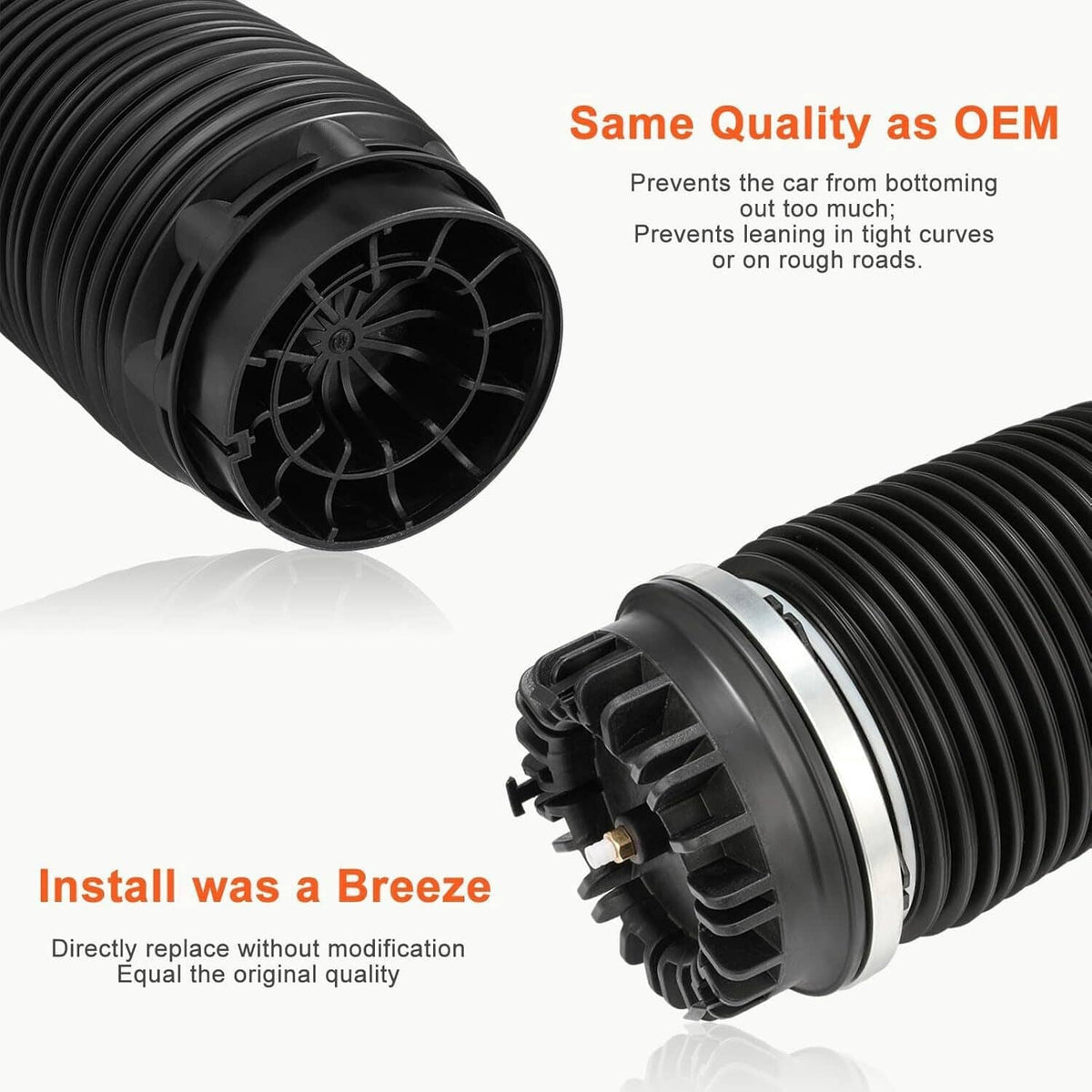 Bethesda Industrial 2Pcs Rear Air Bag Suspension Kit for Dodge Ram 1500 2013-2018 Classic 2019 2020