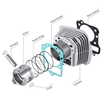 Bethesda Industrial Engine Cylinder Piston Kit For Kawasaki Bayou 300 1989-04 11005-1533 11060-1652