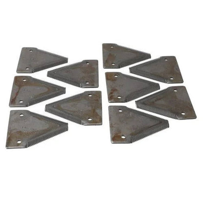 Bethesda Industrial Sickle Section Shape 3 TS XH Black Anvil 10 Pack fits John Deere 2360 W35888