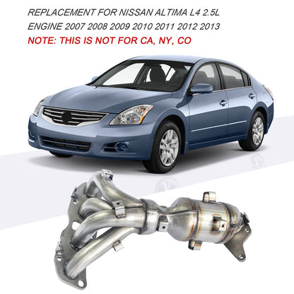 Bethesda Industrial Exhaust Manifold Catalytic Converter for 2007-2013 Nissan Altima 2.5L L4