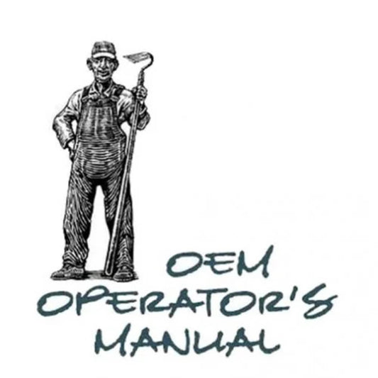 Bethesda Industrial Operator's Manual fits Case IH 595 695