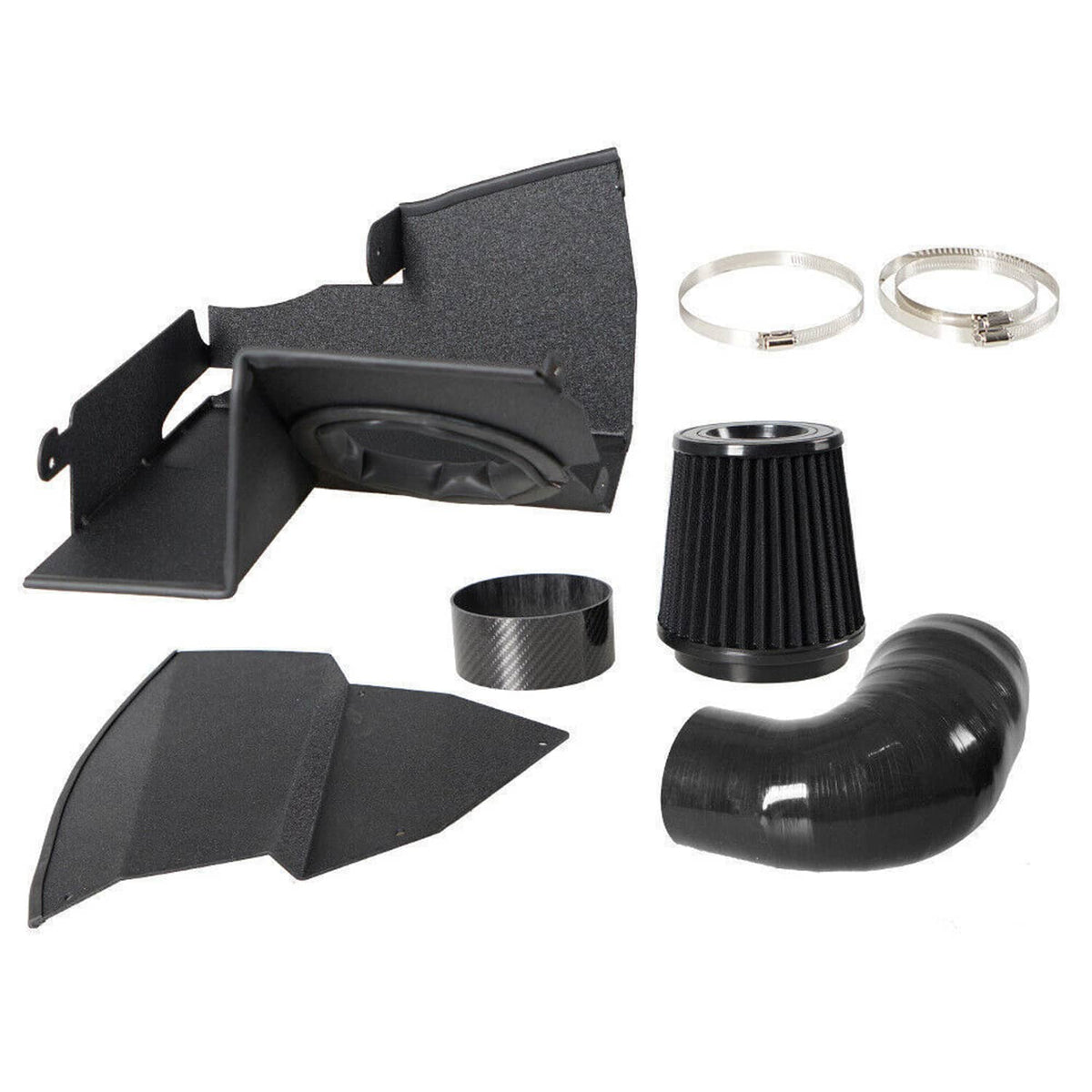 Bethesda Industrial Cold Air Intake Kit Black For 2019-2022 BMW 320I 330I G20 G21 2.0L L4 B48 Engine