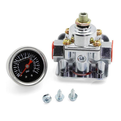 Bethesda Industrial New 12-804 Low Fuel Pressure Regulator Gauge Fit for Carburetor Carb Quick Fuel