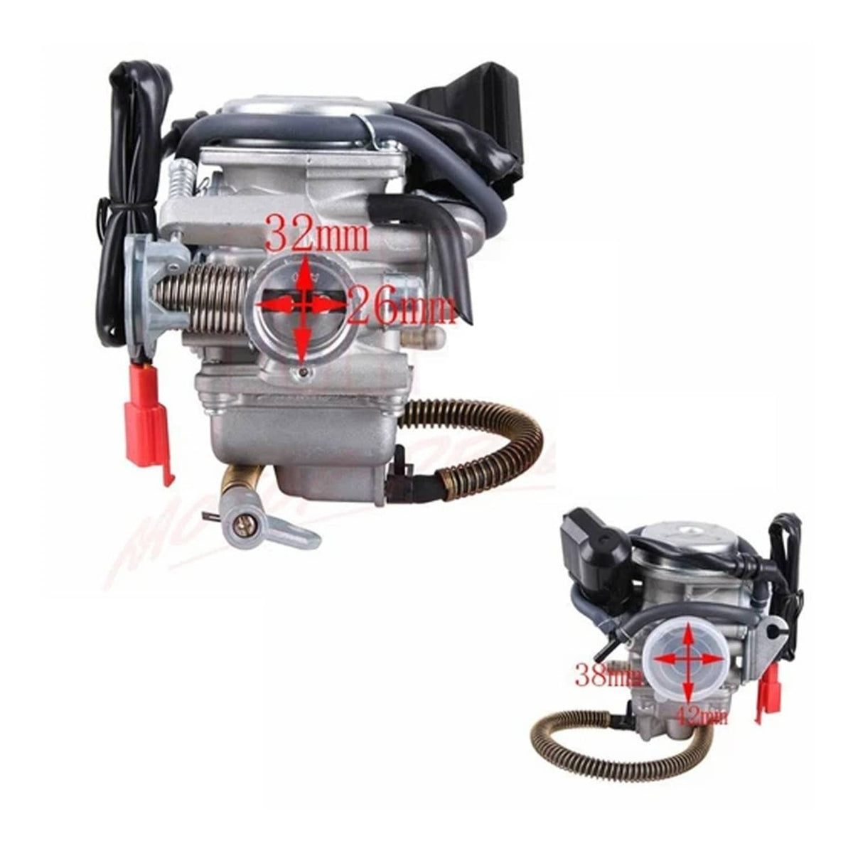 Bethesda Industrial Carburetor Carb w/ Intake manifold For Chinese GY6 Scooter Go Kart 150 150CC