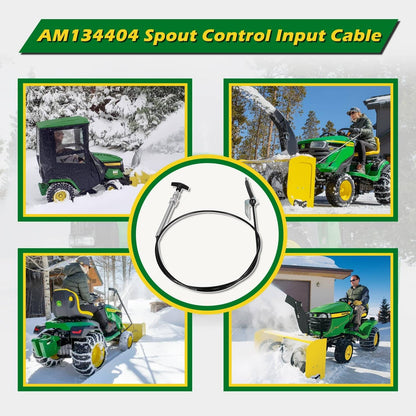 Bethesda Industrial AM134404 Spout Control Input Cable Replaces for John Deere Chute Deflector Cable
