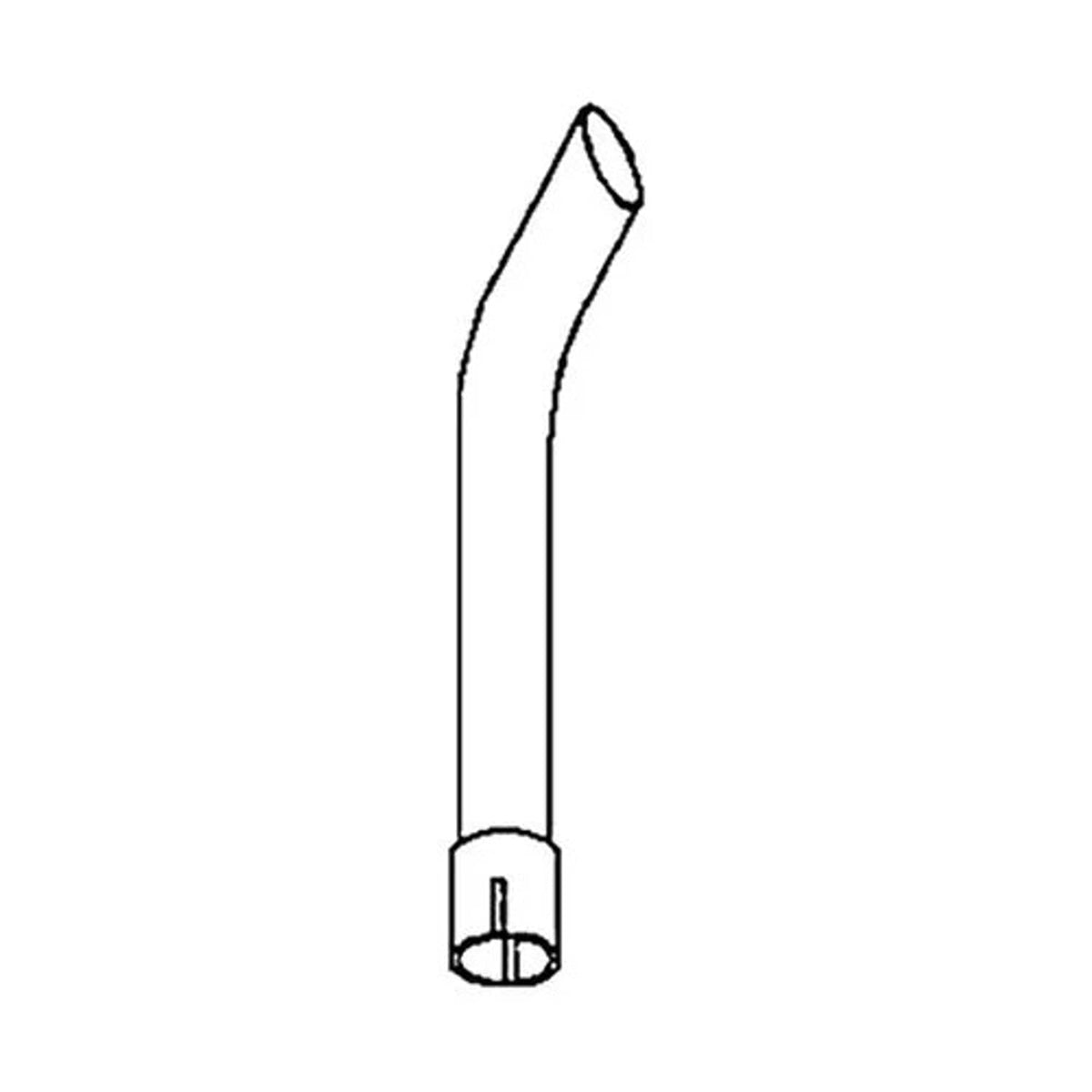 Bethesda Industrial Exhaust Extension 5" x 21-1/2" Curved EE-14
