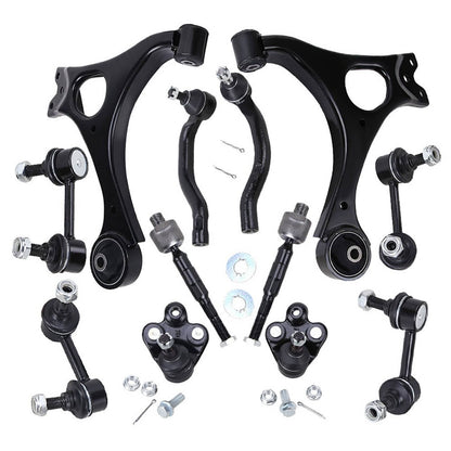 Bethesda Industrial For 06-11 Honda Civic Front Lower Control Arms Ball Joint Sway Bars w/ Tie Rods