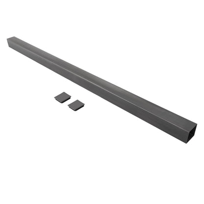 Bethesda Industrial 4"x4" Rear Bumper For RV Camper Standard Bumper Reinforcement Bar W/Bumper Plugs