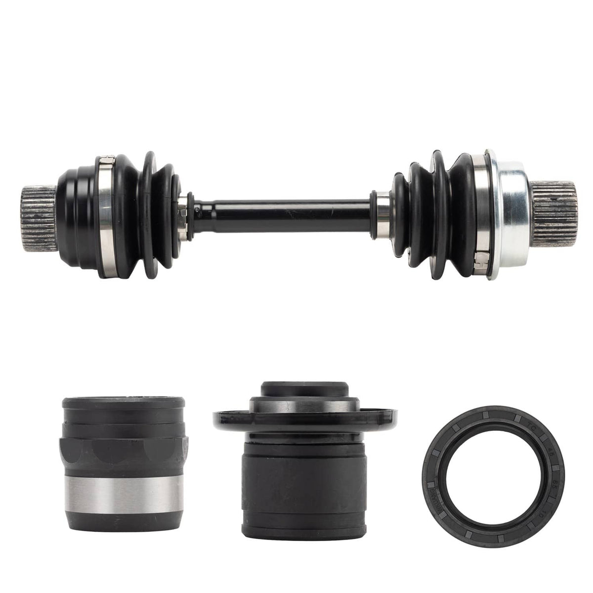 Bethesda Industrial Front Differential Drive Shaft w/Couplers for Yamaha Grizzly 660 99999-03630-00