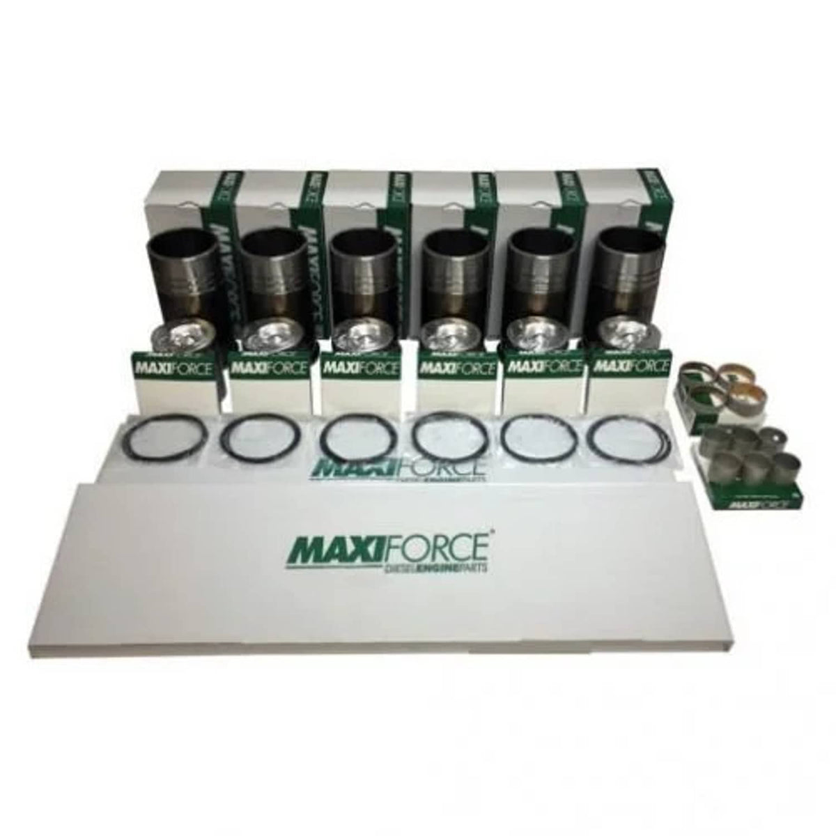 Bethesda Industrial Engine Rebuild Kit - Less Bearings fits International 3588 3788 5288 5488 6588