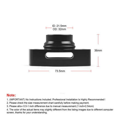 Bethesda Industrial Turbo Blow Off Valve Adapter BOV For 2016+ Ford F-150 2.7L 3.5L Ecoboost