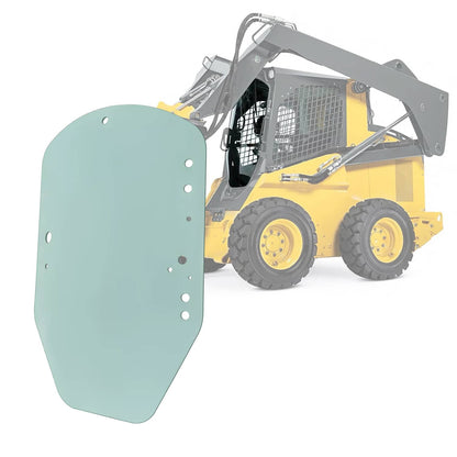 Bethesda Industrial Clear Door Glass #T312628 For John Deere Skid Steer / Track Loader D / E Series