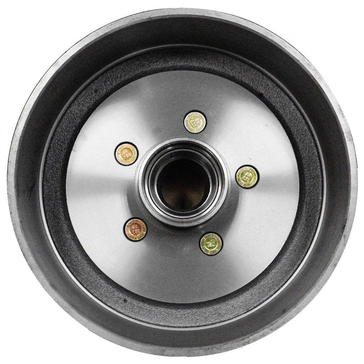 Bethesda Industrial (4) 10 in. X 2-1/4 in. Trailer Brake Hub Drum 5 on 4.5" 3500 lbs Axle 22001K