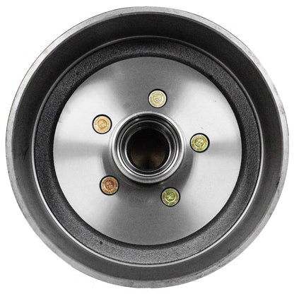 Bethesda Industrial (4) 10 in. X 2-1/4 in. Trailer Brake Hub Drum 5 on 4.5" 3500 lbs Axle 22001K