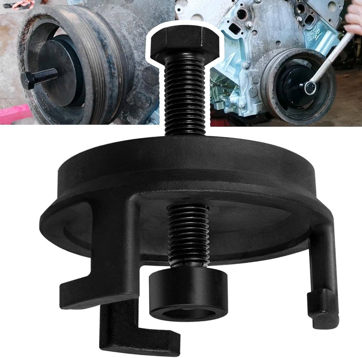 Bethesda Industrial Harmonic Balancer Puller Crank Pulley 25264 For GM 5.3L 5.7 LS1 6.0 LS2 6.2 LS3