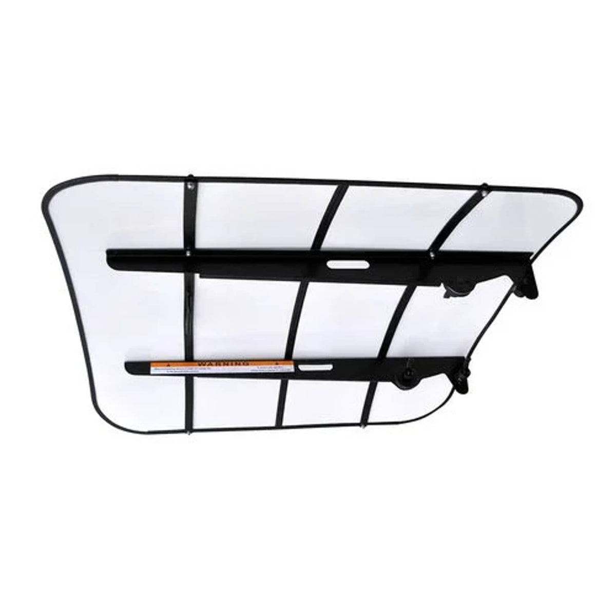 Bethesda Industrial Red Rooster® Tractor & Mower Sun Shade Canopy - ROPS MT - 44"x 44" - White