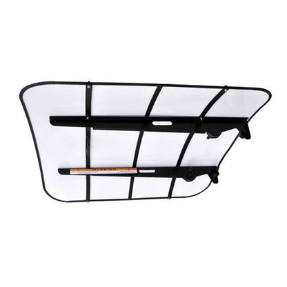 Bethesda Industrial Red Rooster® Tractor & Mower Sun Shade Canopy - ROPS MT - 44"x 44" - White