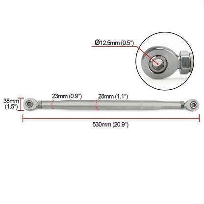Bethesda Industrial New Front Traction Control Lower Tie Bar Kit For 92-01 Honda Civic Acura Integra