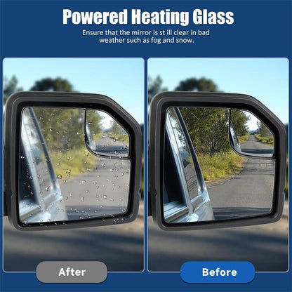 Bethesda Industrial Passenger Right Side Door Mirror Power + Lamp FL3Z17682CB For 2015-20 Ford F-150