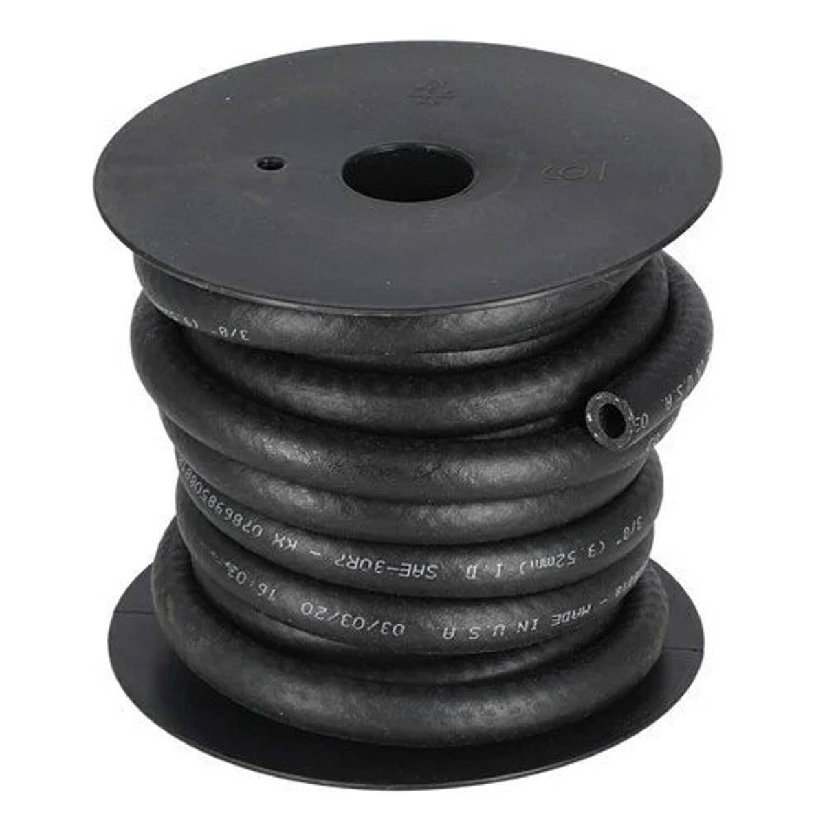 Bethesda Industrial Fuel Line Hose – 3/8" x 25' fits Ag & Implement Hose Fuel Hose