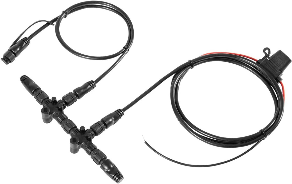 Bethesda Industrial 124-69 NMEA 2000 Network Starter Kit Replace for Lowrance N2K-EXP-RD-2 Cable Kit