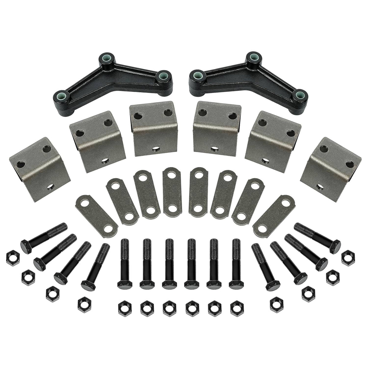 Bethesda Industrial Trailer Leaf Spring Hanger Kit For Double Eye Springs Tandem Axle Suspension Kit
