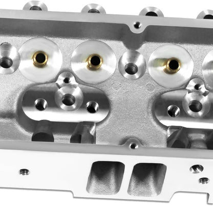 Bethesda Industrial 1 Pair For Chevy SBC 283 302 350 400 Bare Cylinder Heads 205cc/64cc Angle Plug