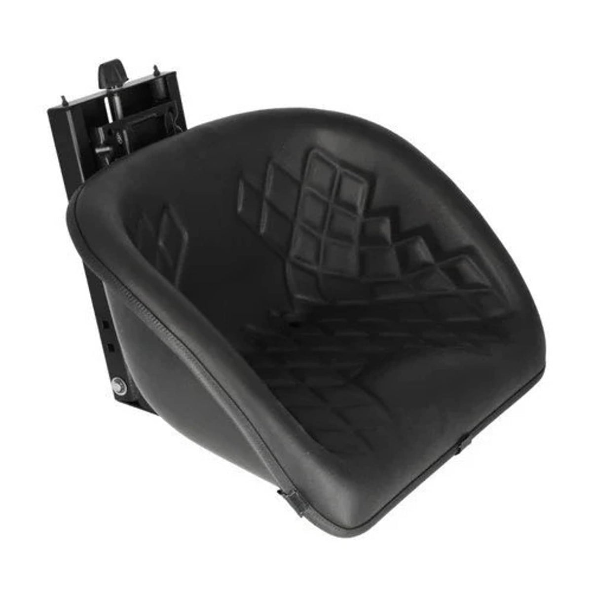 Bethesda Industrial Pan Seat Deep Bucket Vinyl Black