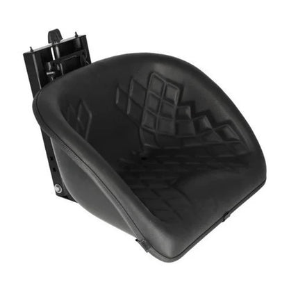 Bethesda Industrial Pan Seat Deep Bucket Vinyl Black
