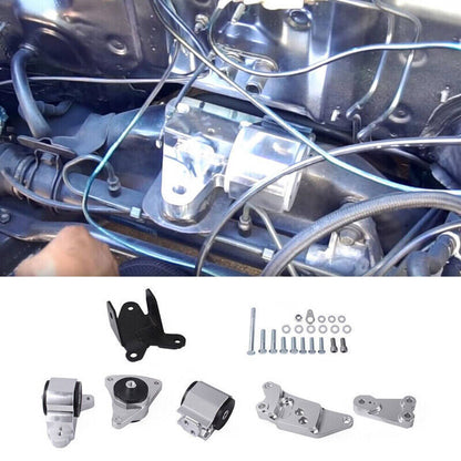 Bethesda Industrial New Engine Motor Mount Kit For 02-06 Acura RSX DC5/02-05 EP3 SI K20 K24 K Series