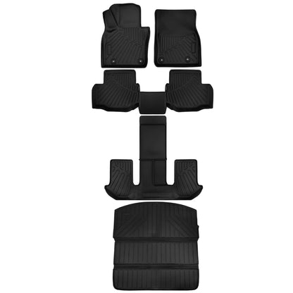 Bethesda Industrial For Mazda CX-90 CX90 2024 2025 TPE 1st & 2nd & 3rd Row Floor Mats Cargo Liners