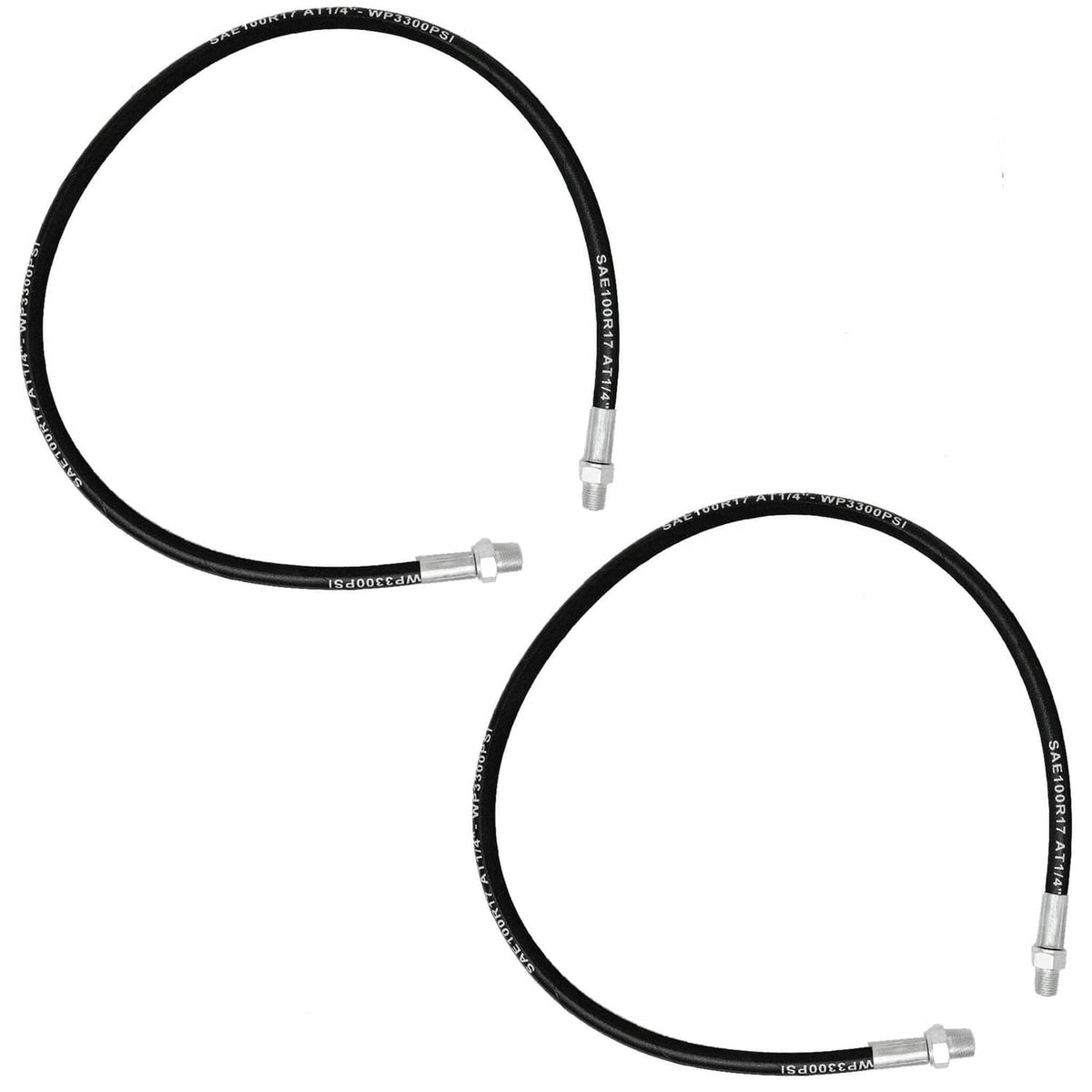 Bethesda Industrial 2PK Pressure Hose 1/4 X 38 for Western 55020K IsarMatic III system Plows